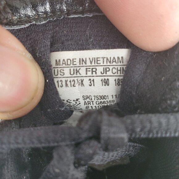 Adidas Baseball Cleats Little Kids size 13C - Picture 4 of 5